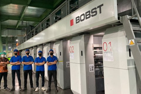 Investasi ketiga oleh konverter Indonesia di BOBST gravure press dan laminator